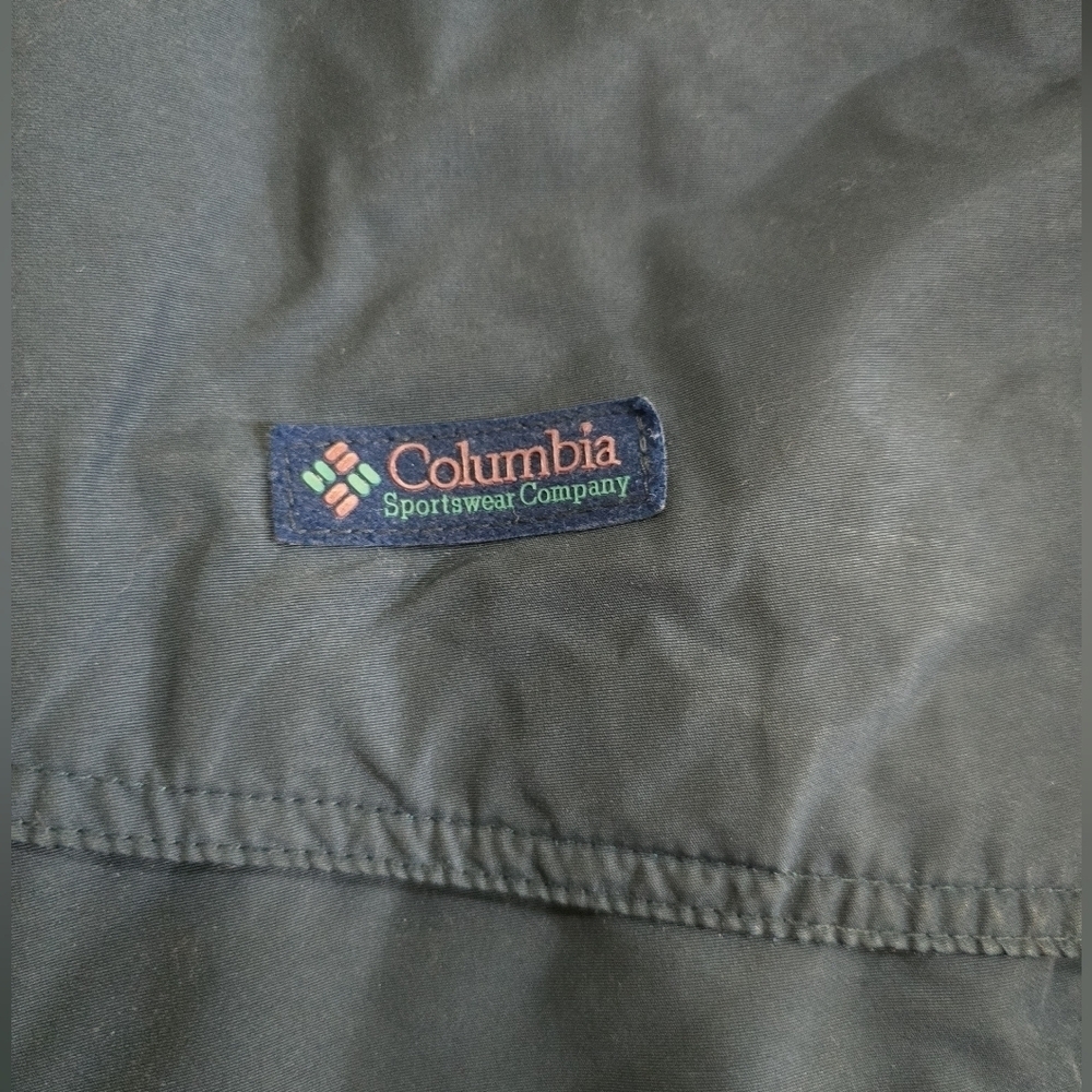 Vintage Columbia 3-in-1 Ski Coat Interchange Men's Large Navy Teal Zip in Jacket - Picture 2 of 14